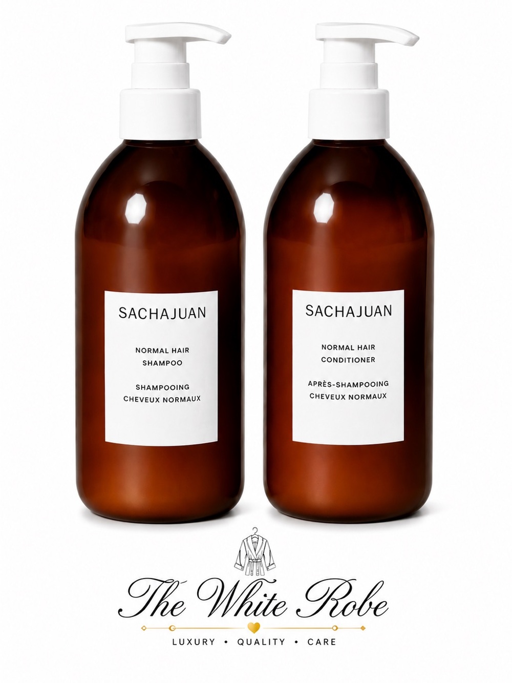 SACHAJUAN NORMAL HAIR & CONDITIONER SET | Salon Luxury Haircare | 10.1 fl.oz